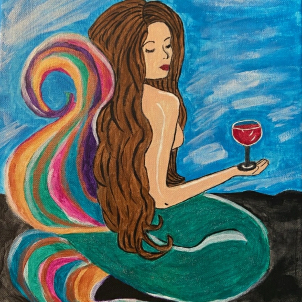 Mermaid Original Art Print